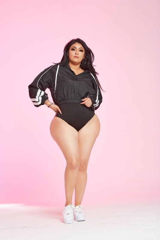 Debbie Crop Top Windbreaker