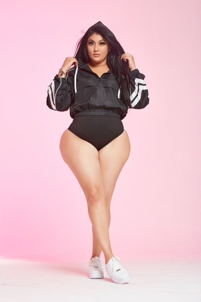 Debbie Crop Top Windbreaker