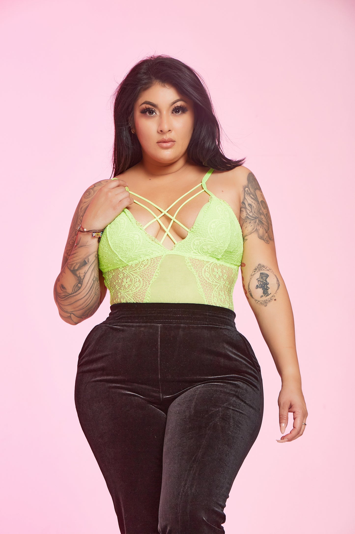 Electric Lace Bodysuit